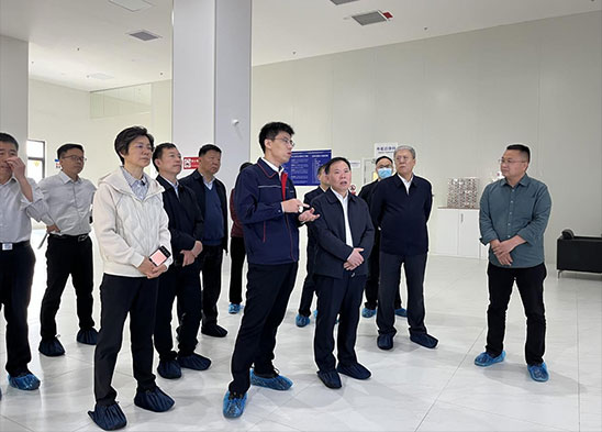省人大常委會副主任劉南昌一行到麥斯克電子調研